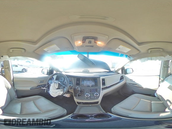 2015 Toyota Sienna XLE with VIN 5TDYK3DC9FS634349, listed as a Copart auction lot 50450305 with 150,569 mi miles and Salvage Title. Bid and sale history available at DreamBid. Image 13.