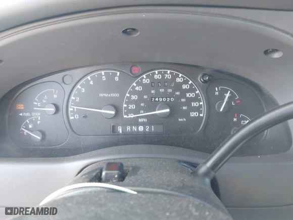 2003 Ford Ranger XL with VIN 1FTYR10U73PA25023, listed as a IAAI auction lot 41928036 with 249,020 mi miles. Bid and sale history available at carsss.com. Image 7.