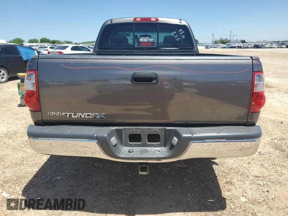 2006 Toyota Tundra SR5 with VIN 5TBRU34116S467006, listed as a Copart auction lot 54072435 with 248,285 mi miles and Salvage Title. Bid and sale history available at carsss.com. Image 6.