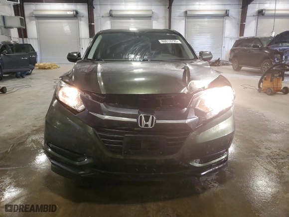 2016 Honda HR-V LX with VIN 3CZRU6H32GM763748, listed as a Copart auction lot 48813795 with 61,199 mi miles and Salvage Title. Bid and sale history available at carsss.com. Image 5.