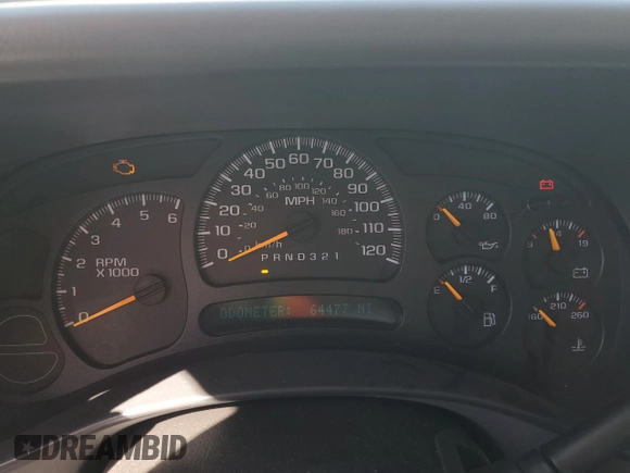 2006 Chevrolet Silverado 1500 LT1 with VIN 1GCEC19T16Z137825, listed as a Copart auction lot 70054844 with 64,477 mi miles and Salvage Title. Bid and sale history available at DreamBid. Image 9.