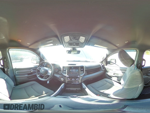 2020 Ram 1500 Big Horn with VIN 1C6SRFFT8LN117665, listed as a Copart auction lot 52289725 with 110,684 mi miles and Salvage title. Bid and sale history available at DreamBid. Image 14.