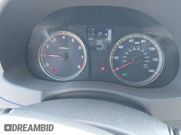 2016 Hyundai Accent SE with VIN KMHCT4AE1GU021377, listed as a IAAI auction lot 40587822 with 72,297 mi miles and . Bid and sale history available at DreamBid. Image 7.