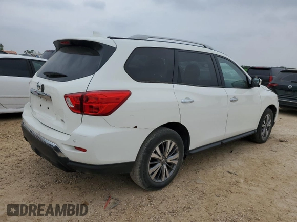 2019 Nissan Pathfinder SV z VIN 5N1DR2MN8KC635313, wystawiony jako Copart lot #51874245 z przebiegiem 107 462 mil mil oraz Czysty tytuł • Clean title. Historia ofert i sprzedaży dostępna na DreamBid. Obrazek 3.