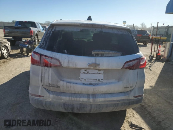 2018 Chevrolet Equinox LT with VIN 3GNAXSEV8JL134783, listed as a Copart auction lot 45465045 with 138,506 mi miles and Salvage Title. Bid and sale history available at carsss.com. Image 6.