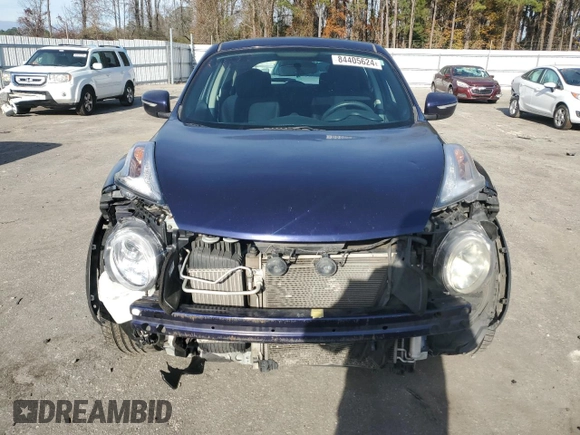 2015 Nissan Juke SV with VIN JN8AF5MR6FT509420, listed as a Copart auction lot 84405624 with 183,747 mi miles and Salvage Title. Bid and sale history available at carsss.com. Image 5.