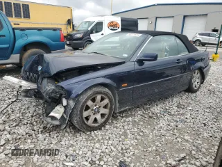 2001 BMW 3 Series 325Ci z VIN WBABS33411JY50828, wystawiony jako Copart lot #55271675 z przebiegiem 107 675 mil mil oraz Szkody całkowita. Historia ofert i sprzedaży dostępna na DreamBid. Obrazek 1.
