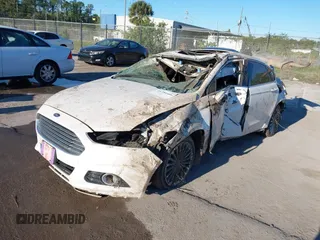 2013 Ford Fusion Titanium with VIN 3FA6P0K94DR174649, listed as a IAAI auction lot 41784406 with 1 mi miles. Bid and sale history available at carsss.com. Image 2.