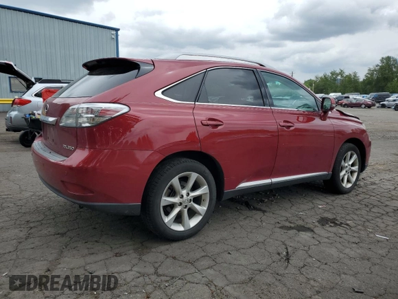2010 Lexus RX 350 z VIN 2T2BK1BA2AC010112, wystawiony jako Copart lot #57360235 z przebiegiem 196 634 mil mil oraz Szkoda całkowita • Salvage title. Historia ofert i sprzedaży dostępna na DreamBid. Obrazek 3.
