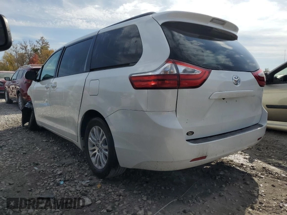 2017 Toyota Sienna XLE Auto Access Seat с VIN 5TDYZ3DC2HS832821, выставлен на аукционе Copart как лот 77212974 с пробегом 128 407 миль миль и Списание • Salvage title. История ставок и продаж доступна на DreamBid. Изображение 2.
