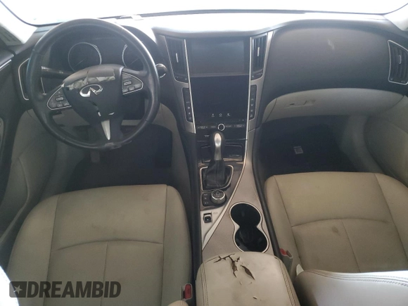 2017 Infiniti Q50 Sport z VIN JN1EV7AP2HM739938, wystawiony jako Copart lot #65562785 z przebiegiem Nie podano mil oraz Czysty tytuł • Clean title. Historia ofert i sprzedaży dostępna na DreamBid. Obrazek 8.