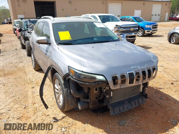 2019 Jeep Cherokee Latitude with VIN 1C4PJLCX7KD220799, listed as a IAAI auction lot 41970875 with 104,394 mi miles and . Bid and sale history available at DreamBid. Image 1.