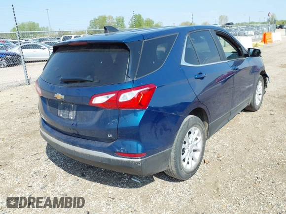 2021 Chevrolet Equinox LT z VIN 3GNAXKEV8ML358494, wystawiony jako IAAI lot #42136409 z przebiegiem 119 440 mil mil oraz . Historia ofert i sprzedaży dostępna na DreamBid. Obrazek 4.