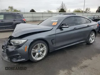 2017 BMW 4 Series 440i xDrive with VIN WBA4E5C59HG188881, listed as a Copart auction lot 51345165 with 78,975 mi miles and Salvage title. Bid and sale history available at DreamBid. Image 1.