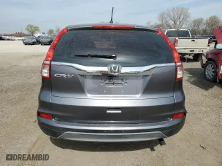 2015 Honda CR-V LX with VIN 3CZRM3H33FG714294, listed as a Copart auction lot 53556795 with 105,863 mi miles and Clean Title. Bid and sale history available at carsss.com. Image 6.