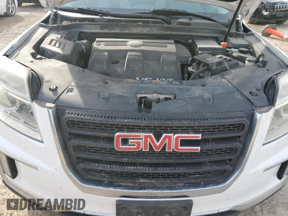 2016 GMC Terrain SLE with VIN 2GKFLTE3XG6234853, listed as a Copart auction lot 47572435 with 155,579 mi miles and Salvage Title. Bid and sale history available at DreamBid. Image 12.