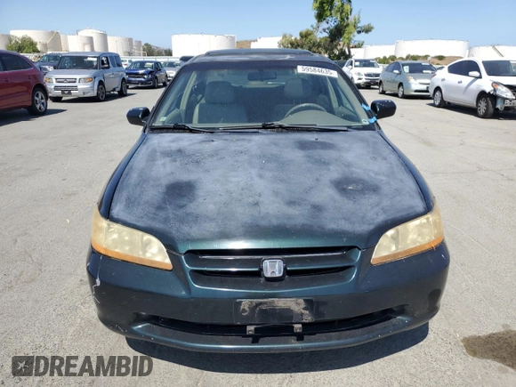 1998 Honda Accord EX z VIN 1HGCG1658WA065894, wystawiony jako Copart lot #59584635 z przebiegiem 107 338 mil mil oraz Szkoda całkowita • Salvage title. Historia ofert i sprzedaży dostępna na DreamBid. Obrazek 5.