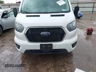 2023 Ford Transit Passenger XL with VIN 1FBAX2YG2PKA91028, listed as a IAAI auction lot 42106198 with 52,874 mi miles. Bid and sale history available at carsss.com. Image 12.