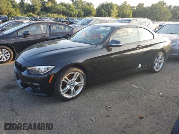 2019 BMW 4 Series 430i xDrive with VIN WBA4Z3C58KEF31811, listed as a Copart auction lot 50414074 with 55,807 mi miles and Salvage title. Bid and sale history available at DreamBid. Image 1.