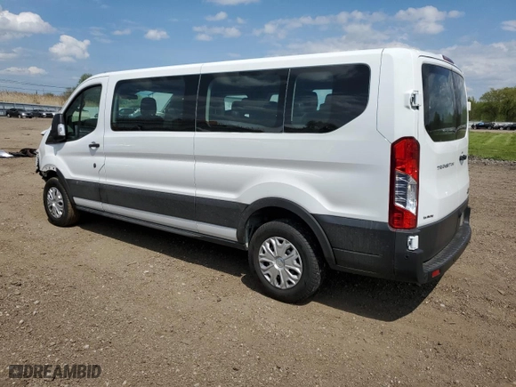 2021 Ford Transit Passenger Wagon XL with VIN 1FBAX2Y88MKA30996, listed as a Copart auction lot 52709324 with 86,753 mi miles and Salvage Title. Bid and sale history available at carsss.com. Image 2.