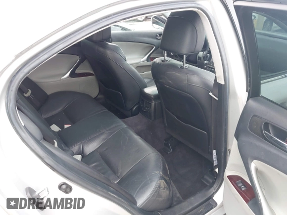 2007 Lexus IS 250 z VIN JTHBK262675034687, wystawiony jako IAAI lot #42211144 z przebiegiem 185 706 mil mil oraz . Historia ofert i sprzedaży dostępna na DreamBid. Obrazek 8.