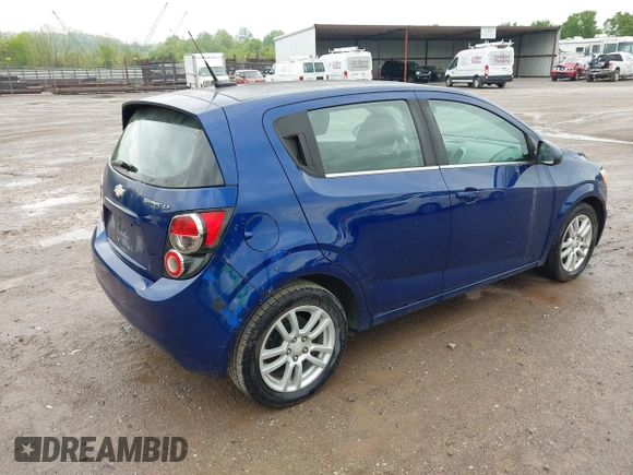 2013 Chevrolet Sonic LT with VIN 1G1JC6SH0D4196613, listed as a IAAI auction lot 42032791 with 175,316 mi miles. Bid and sale history available at carsss.com. Image 4.