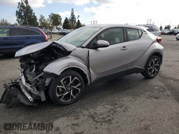 2019 Toyota C-HR XLE with VIN JTNKHMBX7K1045108, listed as a Copart auction lot 44070005 with 60,480 mi miles and Salvage Title. Bid and sale history available at DreamBid. Image 1.
