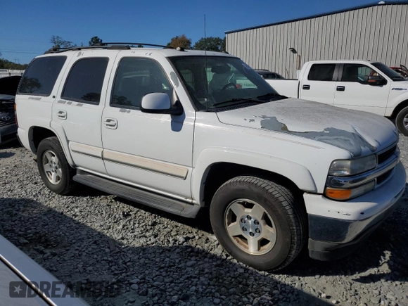 2005 Chevrolet Tahoe LS with VIN 1GNEC13T75J164010, listed as a Copart auction lot 76975274 with 183,102 mi miles and Non Repairable. Bid and sale history available at carsss.com. Image 4.