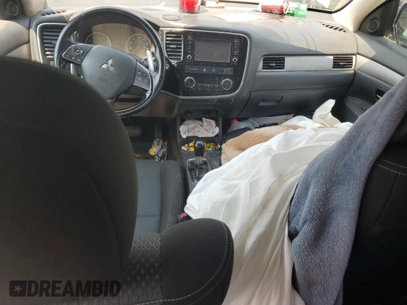 2016 Mitsubishi Outlander SE with VIN JA4JZ3AX5GZ608278, listed as a Copart auction lot 59743195 with Not provided miles and Clean title. Bid and sale history available at DreamBid. Image 8.