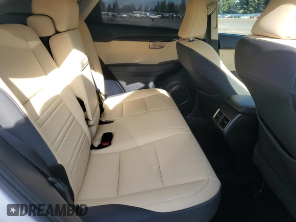 2021 Lexus NX with VIN JTJDJRDZXM2166755, listed as a Copart auction lot 44252825 with 57,518 mi miles and Salvage Title. Bid and sale history available at carsss.com. Image 11.