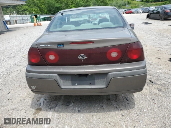 2002 Chevrolet Impala z VIN 2G1WF55K229335164, wystawiony jako Copart lot #60861315 z przebiegiem 186 514 mil mil oraz Szkoda całkowita • Salvage title. Historia ofert i sprzedaży dostępna na DreamBid. Obrazek 6.