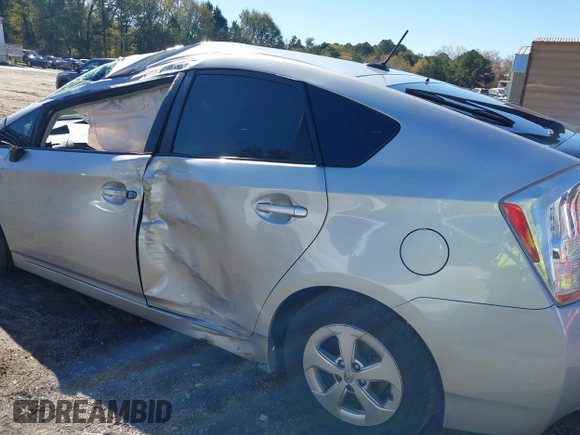 2011 Toyota Prius I with VIN JTDKN3DU5B0289274, listed as a IAAI auction lot 40934391 with 98,154 mi miles. Bid and sale history available at carsss.com. Image 17.