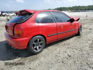 1996 Honda Civic CX with VIN 2HGEJ6323TH123022, listed as a Copart auction lot 65756384 with 147,869 mi miles and Non Repairable. Bid and sale history available at carsss.com. Image 3.