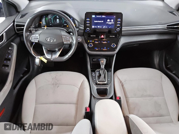 2021 Hyundai Ioniq SE with VIN KMHC75LC5MU261078, listed as a Copart auction lot 52947955 with 133,525 mi miles and Clean Title. Bid and sale history available at DreamBid. Image 8.