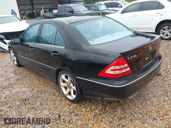 2007 Mercedes-Benz C 230 Sport with VIN WDBRF52H47A955120, listed as a IAAI auction lot 42205301 with 112,509 mi miles and . Bid and sale history available at DreamBid. Image 3.