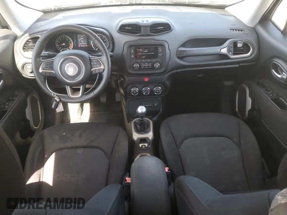 2017 Jeep Renegade Sport with VIN ZACCJAAH5HPE97377, listed as a Copart auction lot 47467545 with 128,006 mi miles and Salvage title. Bid and sale history available at DreamBid. Image 8.