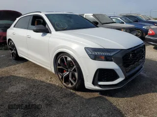 2024 Audi RS Q8 z VIN WU1ARBF19RD000254, wystawiony jako Copart lot #75186144 z przebiegiem Nie podano mil oraz Szkoda całkowita • Salvage title. Historia ofert i sprzedaży dostępna na DreamBid. Obrazek 4.