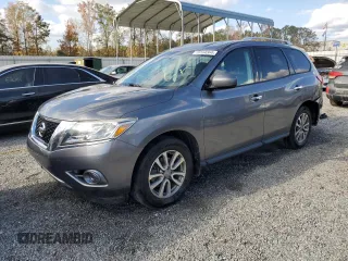 2016 Nissan Pathfinder S with VIN 5N1AR2MM8GC615600, listed as a Copart auction lot 78164564 with 48,477 mi miles and Salvage Title. Bid and sale history available at carsss.com. Image 1.