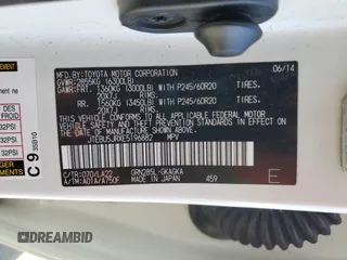 2014 Toyota 4Runner Limited with VIN JTEBU5JRXE5196882, listed as a Copart auction lot 48254565 with 140,811 mi miles and Salvage Title. Bid and sale history available at carsss.com. Image 12.