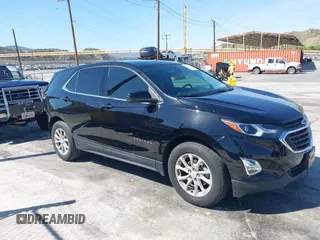 2020 Chevrolet Equinox LT with VIN 3GNAXKEV9LL188824, listed as a IAAI auction lot 41788255 with 42,727 mi miles. Bid and sale history available at carsss.com. Image 1.