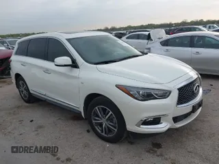 2020 Infiniti QX60 Pure with VIN 5N1DL0MN2LC531102, listed as a IAAI auction lot 41918887 with 55,284 mi miles and . Bid and sale history available at DreamBid. Image 1.