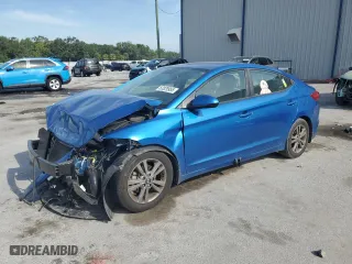 2018 Hyundai Elantra SEL with VIN 5NPD84LF7JH389208, listed as a Copart auction lot 53829955 with 80,270 mi miles and Salvage Title. Bid and sale history available at carsss.com. Image 1.