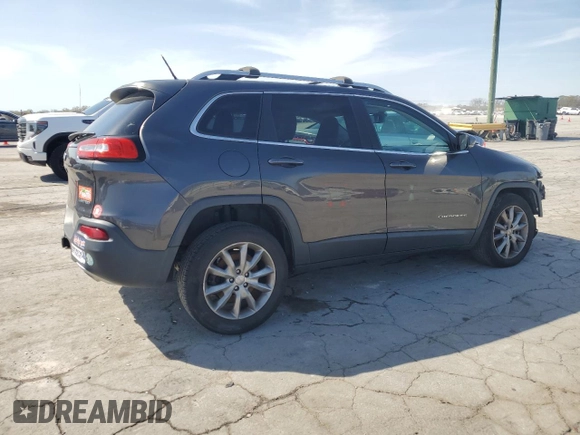 2014 Jeep Cherokee Limited with VIN 1C4PJMDS7EW210498, listed as a Copart auction lot 49248975 with 115,135 mi miles and Salvage Title. Bid and sale history available at carsss.com. Image 3.