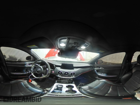 2018 Kia Stinger GT2 with VIN KNAE55LC6J6028469, listed as a Copart auction lot 42909065 with 97,136 mi miles and Salvage Title. Bid and sale history available at DreamBid. Image 13.