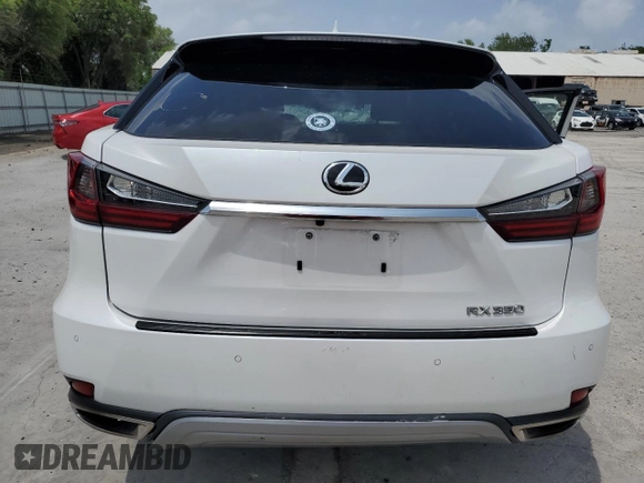2021 Lexus RX 350 with VIN 2T2HZMAA9MC205427, listed as a Copart auction lot 54352755 with Not Provided miles and Salvage Title. Bid and sale history available at DreamBid. Image 6.