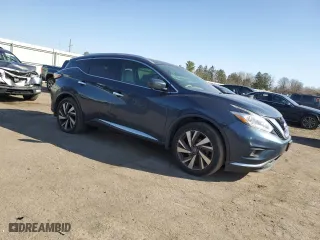 2017 Nissan Murano Platinum with VIN 5N1AZ2MH8HN171305, listed as a Copart auction lot 48837235 with 207,233 mi miles and Clean Title. Bid and sale history available at carsss.com. Image 4.