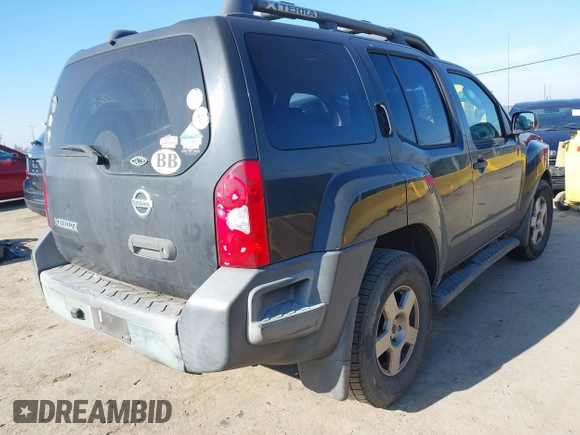 2008 Nissan Xterra S with VIN 5N1AN08W88C501304, listed as a IAAI auction lot 41308650 with 196,822 mi miles and . Bid and sale history available at DreamBid. Image 4.
