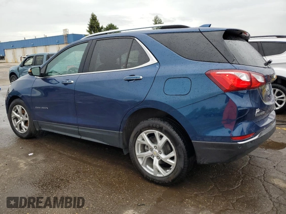 2021 Chevrolet Equinox Premier с VIN 2GNAXNEV1M6139320, выставлен на аукционе Copart как лот 55736585 с пробегом 57 343 миль миль и Списание • Salvage title. История ставок и продаж доступна на DreamBid. Изображение 2.
