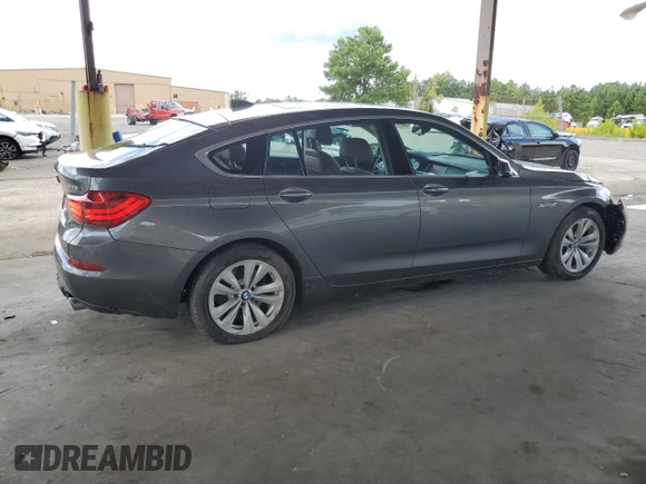 2015 BMW 5 Series 535i Gran Turismo xDrive with VIN WBA5M4C52FD186390, listed as a Copart auction lot 64418354 with 81,058 mi miles and Salvage title. Bid and sale history available at DreamBid. Image 3.