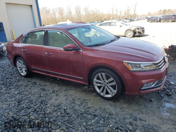 2018 Volkswagen Passat SEL Premium z VIN 1VWCA7A36JC014669, wystawiony jako Copart lot #46847095 z przebiegiem 77 640 mil mil oraz Czysty tytuł • Clean title. Historia ofert i sprzedaży dostępna na DreamBid. Obrazek 4.
